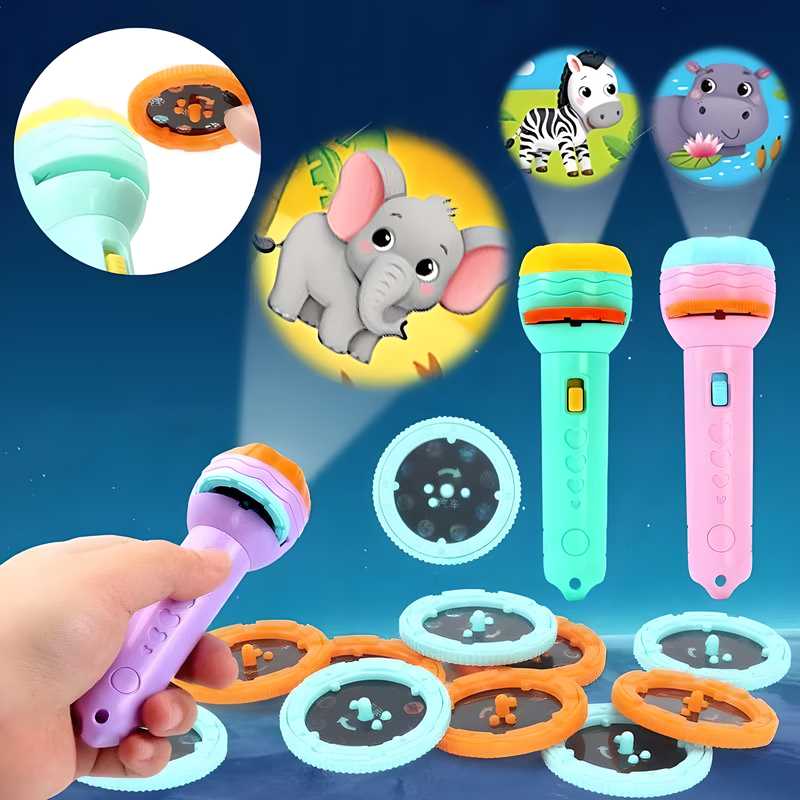 Flash Light Torch For Kids Learning
